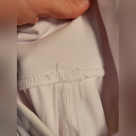 Fabletics Cashel Foldover PureLuxe Legging - Women's XS (White) - Picture 8 of 10